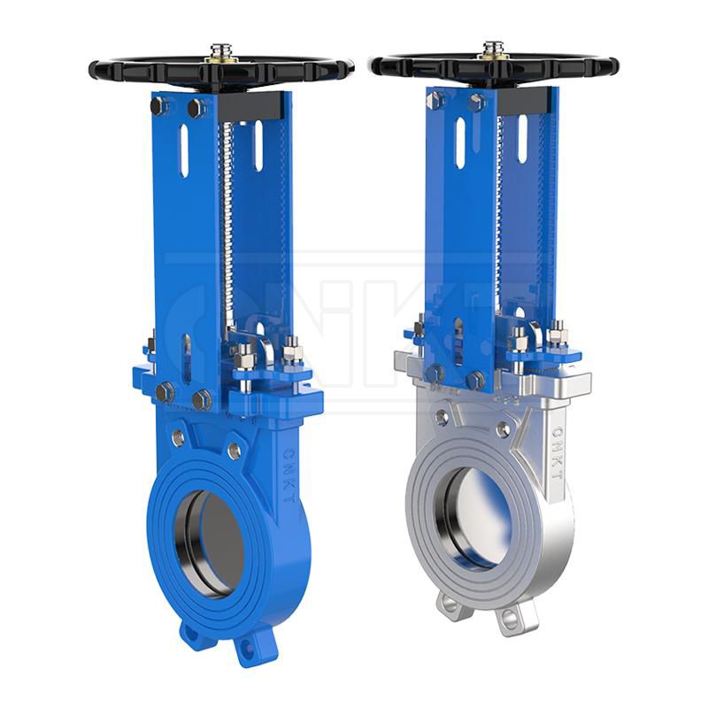 單向密封手動明桿對夾型刀閘閥KBZ73X/H-10C/P