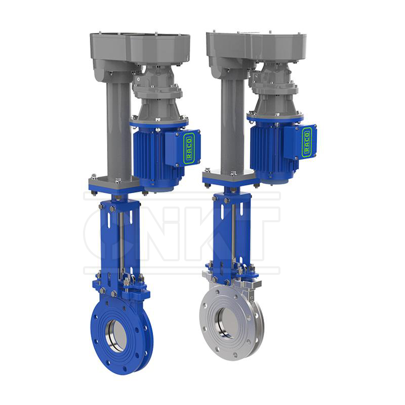 法蘭電液動單向密封刀閘閥KBZ243X/H-10C/P